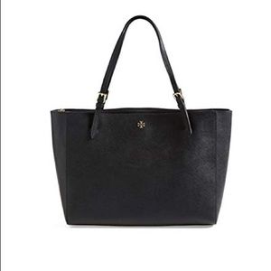 Black Tory Burch York small buckle tote
